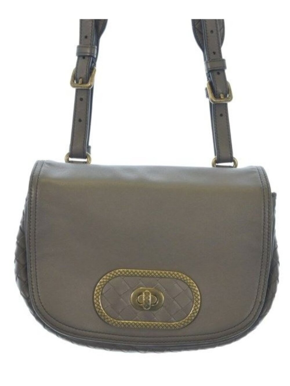 Bottega Veneta Luna Intrecciato Shoulder Bag